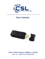 CSL 24863 User Manual предпросмотр