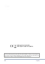 Предварительный просмотр 14 страницы CSL 300498 User Manual