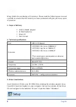 Preview for 8 page of CSL 300649 User Manual