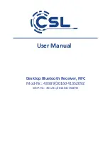 CSL 301231 User Manual предпросмотр