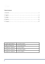 Предварительный просмотр 2 страницы CSL 302049 User Manual