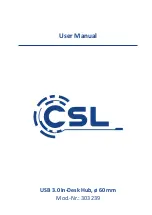 Preview for 1 page of CSL 303239 User Manual