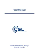 Preview for 1 page of CSL 303901 User Manual