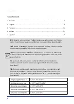 Предварительный просмотр 2 страницы CSL 303983 User Manual