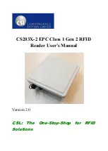 CSL CS203X-2 User Manual предпросмотр