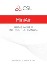 Preview for 1 page of CSL MiniAir Quick Manual & Instruction Manual