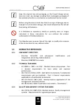 Preview for 7 page of CSO A900 Instructions For Use Manual