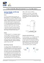 Предварительный просмотр 10 страницы CSP Products SENTRY BARRIER TL-4 Product And Installation Manual