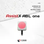 CSS AssistX ABL one Instructions For Use Manual предпросмотр