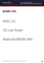 Предварительный просмотр 21 страницы CSS MLGFM2000-2400 Assembling Instruction & Part List