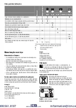 Preview for 87 page of CST/BERGER 2 610 A15 290 Original Instructions Manual