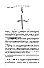 Предварительный просмотр 8 страницы CST/BERGER Magna-Trak 102 Instruction Manual