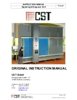 CST DLE Instruction Manual preview