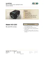 Preview for 1 page of CST LunaVision HO-S321 Operation Manual