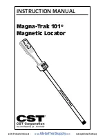 Preview for 1 page of CST Magna-Trak 101 Instruction Manual