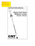 CST Magna-Trak MT200 Instruction Manual preview