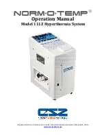 CSZ Norm-o-Temp 111Z Operation Manual предпросмотр