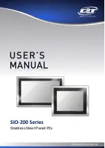 CT SIO-200 Series User Manual предпросмотр