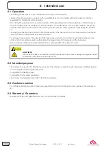 Preview for 8 page of CTA Optiplus 3 Operating Manual