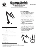 Preview for 1 page of CTA PAD-UAM Instruction Manual