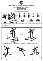 CTA PAD-VPOS1W Installation Manual предпросмотр