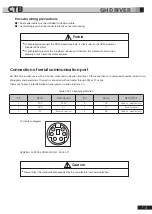 Preview for 40 page of CTB BKSC GNX Series Operating Manual