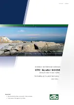 CTC Union 588400001 Installation And Maintenance Manual preview