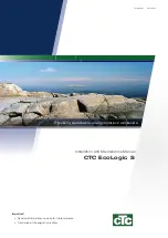 Предварительный просмотр 1 страницы CTC Union 6212576 Installation And Maintenance Manual