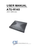 CTC Union ATU-R140 User Manual preview