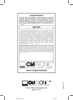 Preview for 78 page of CTC Union CDP 7001 Instruction Manual