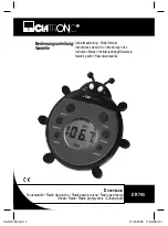 Preview for 1 page of CTC Union Clatronic DR 795 Instruction Manual