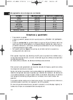 Preview for 18 page of CTC Union Clatronic MBG 2538 Instruction Manual & Guarantee