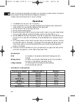 Preview for 28 page of CTC Union Clatronic MBG 2538 Instruction Manual & Guarantee