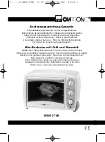 CTC Union Clatronic MBG 2788 Instruction Manual & Guarantee предпросмотр