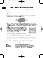 Preview for 6 page of CTC Union Clatronic MBG 2788 Instruction Manual & Guarantee