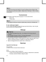 Предварительный просмотр 18 страницы CTC Union CLATRONIC PSM 3419 Instruction Manual