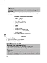 Предварительный просмотр 38 страницы CTC Union CLATRONIC PSM 3419 Instruction Manual