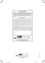 Предварительный просмотр 38 страницы CTC Union Clatronic SR 7029 BT/CD Instruction Manual