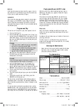 Preview for 33 page of CTC Union CLATRONIC SR 827 CD/MP3 Instruction Manual