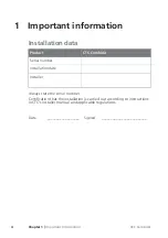 Preview for 4 page of CTC Union CombiAir 12-UK 1x230V User Manual