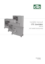 CTC Union CombiAir 12 Installer Manual предпросмотр