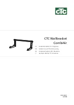 CTC Union CombiAir Installer Manual предпросмотр