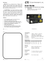 CTC Union EOC-101L-P User Manual preview
