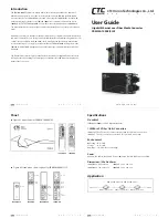 Preview for 1 page of CTC Union FRM220-1000ES-2F User Manual