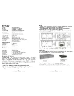 Предварительный просмотр 3 страницы CTC Union FRM220-FOM01 User Manual