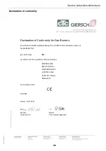 Preview for 19 page of CTC Union GIERSCH RG1-Fa Technical Information Installation Instructions