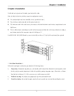 Предварительный просмотр 8 страницы CTC Union GSW-3208M User Manual