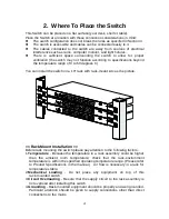 Предварительный просмотр 7 страницы CTC Union GSW-3420FM User Manual