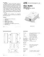 CTC Union INJ-G30 User Manual preview