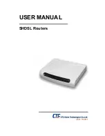 CTC Union SHDSL User Manual preview